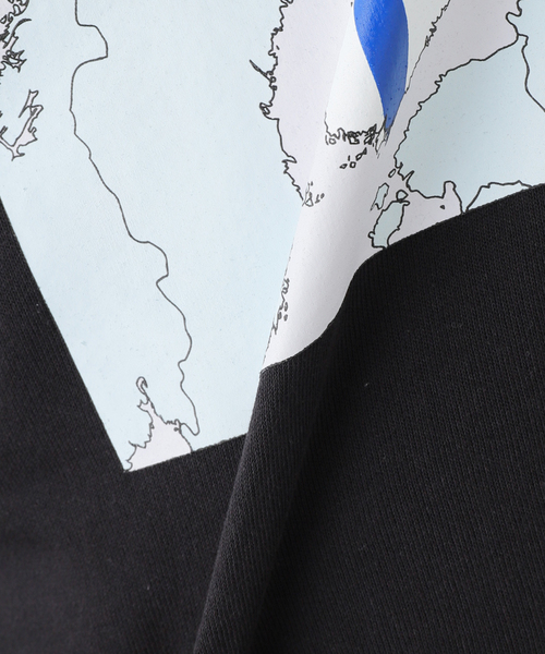 BAMBOO SHOOTS（バンブーシュート）の「【BAMBOO SHOOTS / バンブーシュート】PHINLAND MAP（パーカー・メンズ・ブラック・MEDIUM/LARGE）」の17枚目の写真