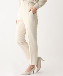 OPAQUE.CLIP | DELEGANT ダブルクロステーパードパンツ【OPAQUE.CLIP NAVY】(その他パンツ)