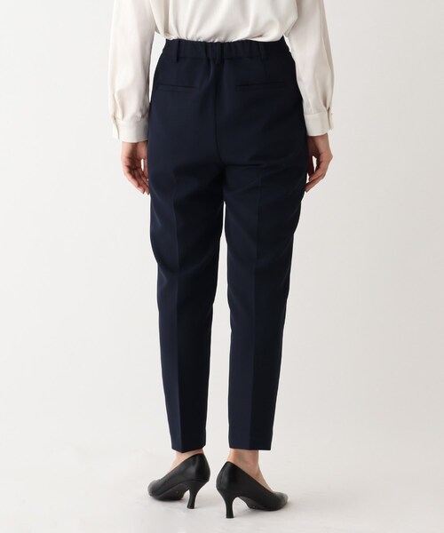 OPAQUE.CLIP（オペークドットクリップ）の「◆DELEGANT ダブルクロス テーパードパンツ【OPAQUE.CLIP NAVY】（その他パンツ・レディース・ナチュラル/ブラック/ネイビー・34/36/38/40/42）」の10枚目の写真