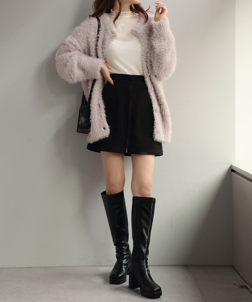 one after another NICE CLAUP（ワンアフターアナザーナイスクラップ）の「トレンドのレイヤードスタイルにおすすめ。アソートトップス（Tシャツ/カットソー・レディース・アイボリー系1/アイボリー系2/アイボリー・FREE）」の6枚目の写真