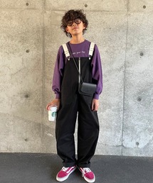 MAKE YOUR DAY | ジップアップオーバーオール■150.160cm(サロペット/オーバーオール)