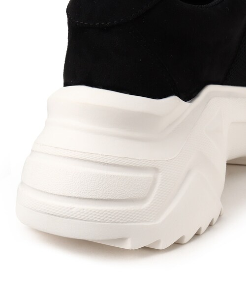 ESPERANZA（エスペランサ）の「厚底レースアップダッドスニーカー（スニーカー・レディース・ブラック系8/アイボリー系8・S/M/L/LL）」の11枚目の写真