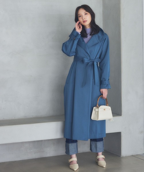 PP-P 4枚セット Andemiu（アンデミュウ）の「デニムロールアップパンツ185836