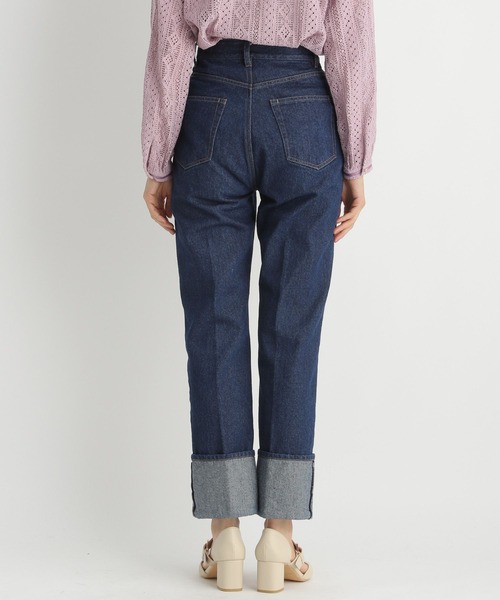 Andemiu(アンデミュウ)の「デニムロールアップパンツ185836(デニムパンツ・レディース・ワンウォッシュ・SMALL/MEDIUM)」の11枚目の写真