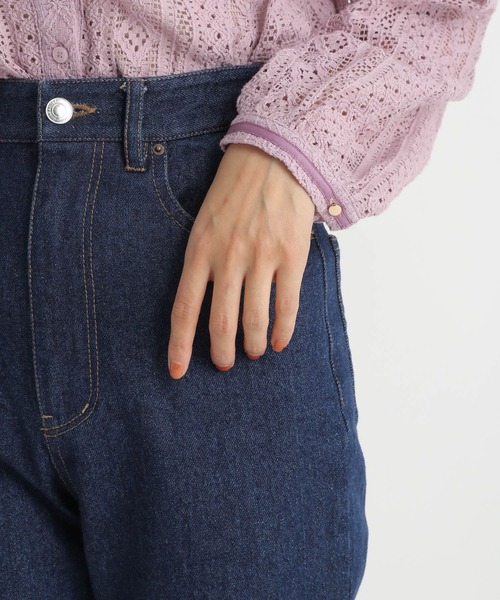 Andemiu(アンデミュウ)の「デニムロールアップパンツ185836(デニムパンツ・レディース・ワンウォッシュ・SMALL/MEDIUM)」の15枚目の写真