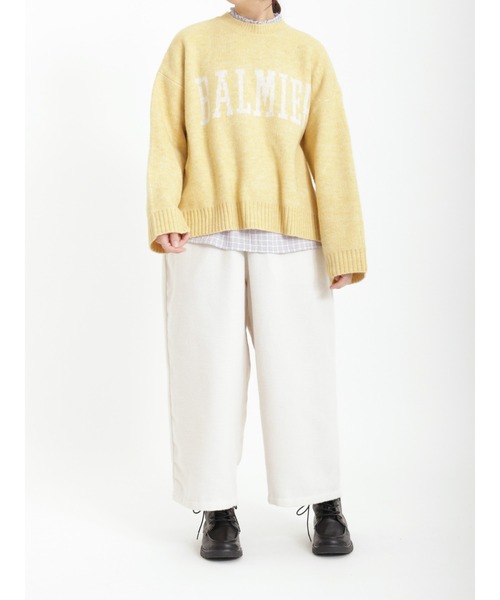 Samansa Mos2（サマンサ モスモス）の「柄アソート襟シャーリングブラウス（シャツ/ブラウス・レディース・ブラック/オフホワイト/ラベンダー/チャコール・ﾌﾘ-）」の18枚目の写真