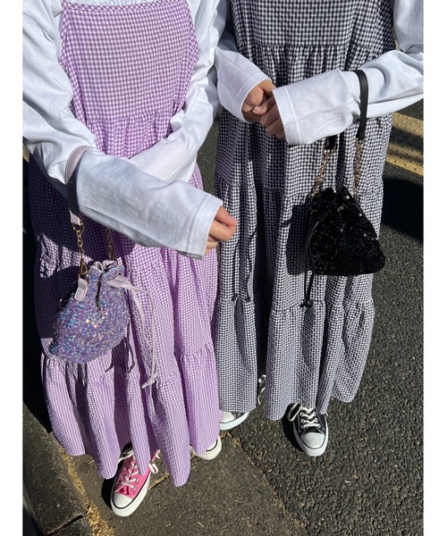 WC（ダブル シー）の「スパンコール2WAYバッグ（ショルダーバッグ・レディース・パープル/ピンク/ブラック・FREE）」の20枚目の写真