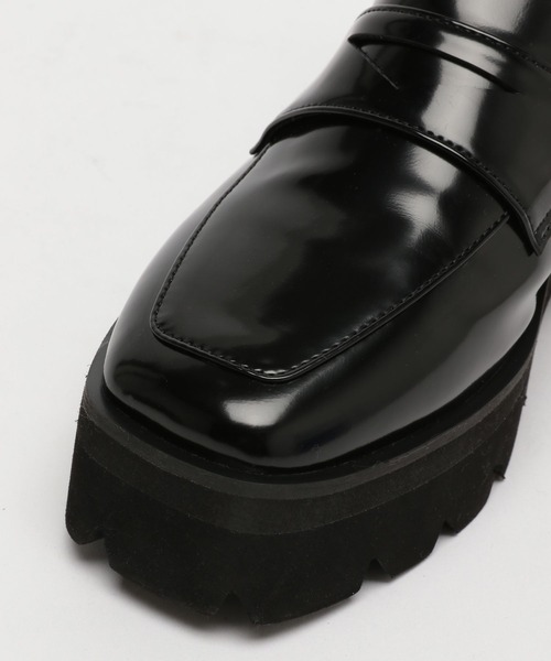 PAGEBOY（ページボーイ）の「ルーズローファー（ローファー・レディース・ブラック/オフホワイト・L/M）」の11枚目の写真