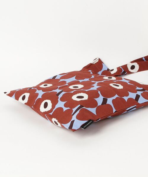 marimekko（マリメッコ）の「【JAPAN EXCLUSIVE】Mini Unikko / bag 33x32cm（トートバッグ・レディース・ブラウン・FREE）」の3枚目の写真