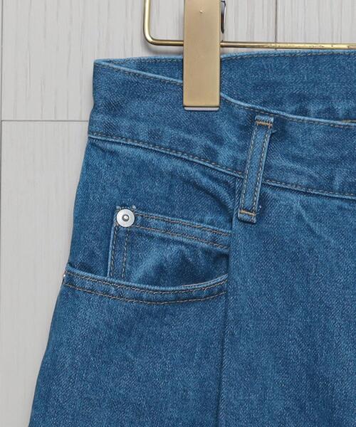 H BEAUTY&YOUTH UNITED ARROWS(エイチビューティーアンドユースユナイテッドアローズ)の「<H>HEAVY DENIM TROUSERS/パンツ(デニムパンツ・レディース・ブラック/ネイビー・S/M)」の11枚目の写真
