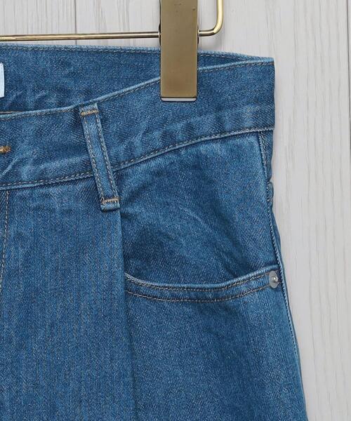 H BEAUTY&YOUTH UNITED ARROWS(エイチビューティーアンドユースユナイテッドアローズ)の「<H>HEAVY DENIM TROUSERS/パンツ(デニムパンツ・レディース・ブラック/ネイビー・S/M)」の12枚目の写真