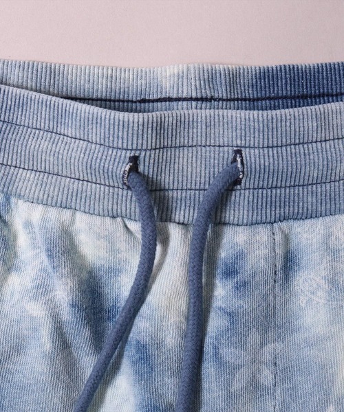 LUXE/R（ラグジュ）の「(RM)【ユニセックス】【LUXE/R】インディゴ 裏毛 モノグラム 総柄 ジョガーパンツ（スウェットパンツ・メンズ・サックスブルー/ネイビー・MEDIUM/LARGE）」の15枚目の写真