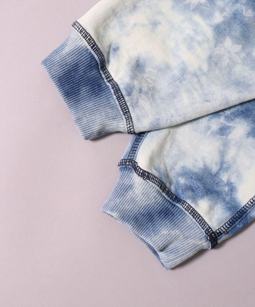 LUXE/R（ラグジュ）の「(RM)【ユニセックス】【LUXE/R】インディゴ 裏毛 モノグラム 総柄 ジョガーパンツ（スウェットパンツ・メンズ・サックスブルー/ネイビー・MEDIUM/LARGE）」の17枚目の写真