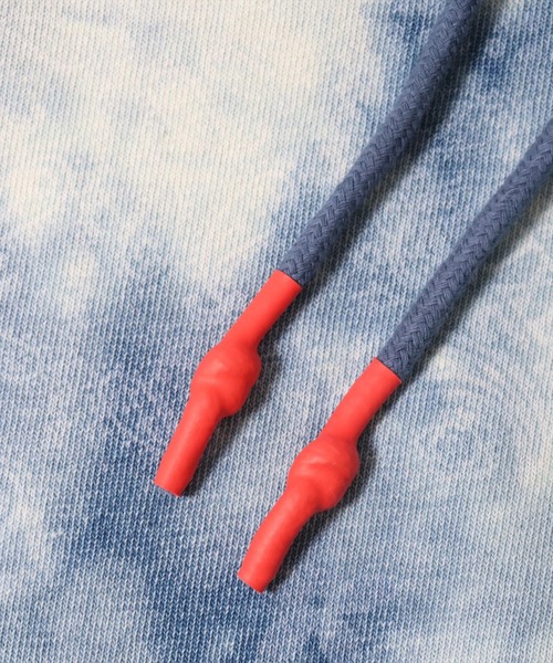 LUXE/R（ラグジュ）の「(RM)【ユニセックス】【LUXE/R】インディゴ 裏毛 モノグラム 総柄 ジョガーパンツ（スウェットパンツ・メンズ・サックスブルー/ネイビー・MEDIUM/LARGE）」の18枚目の写真