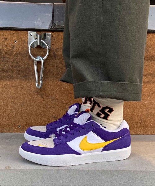 NIKE(ナイキ)の「NIKESB/ナイキエスビー SB FORCE58 フォース スケートボード スポーツ シューズ DV5477-001/DV5477-400(スニーカー・メンズ・グレー系その他2/ネイビー×ホワイト/ホワイト×ブルー/ゴールド系その他/グリーン系その他/パープル系その他・24.5cm/25.5cm/26.5cm/27.5cm/28.5cm/24.0cm/25.0cm/26.0cm/27.0cm/28.0cm/29.0cm/30.0cm/23.0cm/23.5cm)」の16枚目の写真
