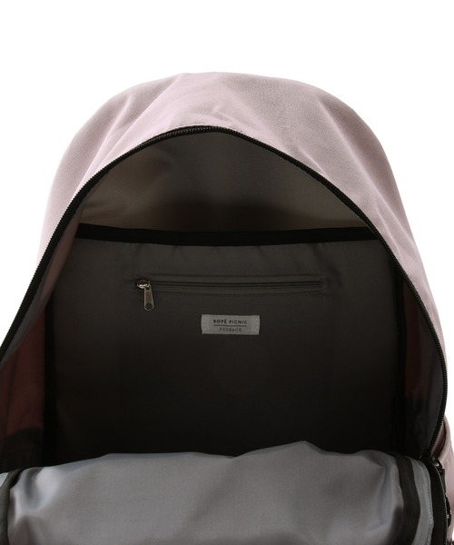 ROPE' PICNIC（ロペピクニック）の「A4対応/リサイクルポリエステル撥水スクエアリュック20L（バックパック/リュック・レディース・ブラック/パープル系その他3・FREE）」の14枚目の写真