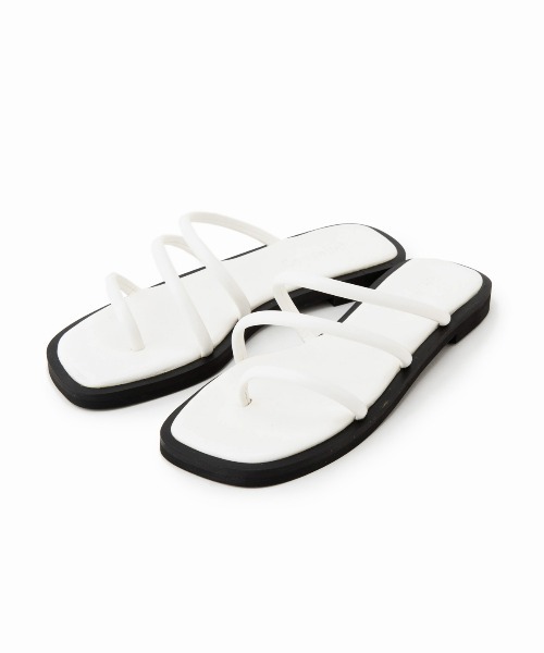 Casselini（キャセリーニ）の「Casselini(キャセリーニ)ストラップミュール（サンダル・レディース・グリーン/ブラック/ブルー/ホワイト・M/L）」の5枚目の写真