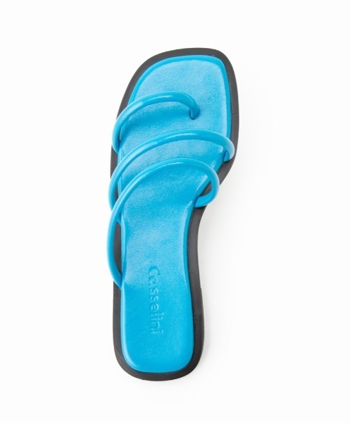 Casselini（キャセリーニ）の「Casselini(キャセリーニ)ストラップミュール（サンダル・レディース・グリーン/ブラック/ブルー/ホワイト・M/L）」の12枚目の写真