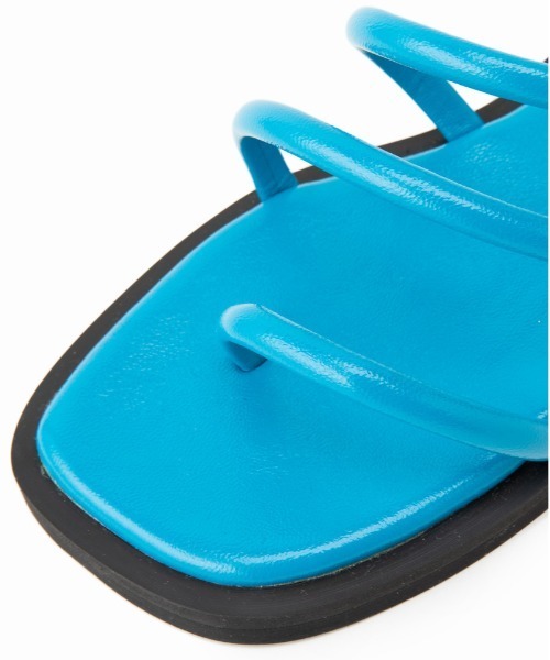 Casselini（キャセリーニ）の「Casselini(キャセリーニ)ストラップミュール（サンダル・レディース・グリーン/ブラック/ブルー/ホワイト・M/L）」の14枚目の写真