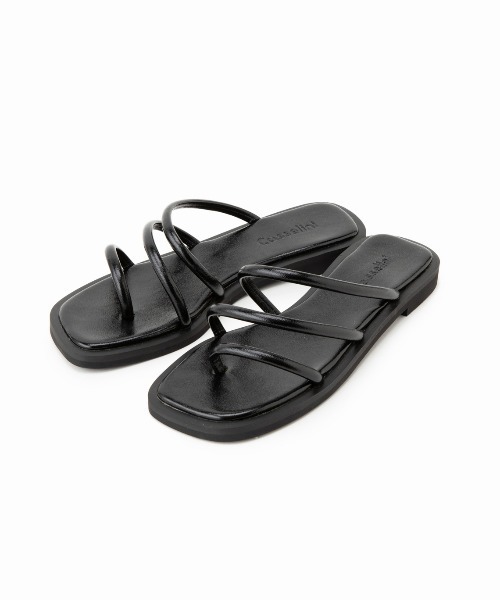 Casselini（キャセリーニ）の「Casselini(キャセリーニ)ストラップミュール（サンダル・レディース・グリーン/ブラック/ブルー/ホワイト・M/L）」の22枚目の写真