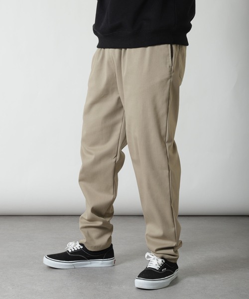 ZIP FIVE（ジップファイブ）の「【ZIP FIVE】 ツイル ・ チノ ＆ デニム  スケーター シェフパンツ / イージーパンツ（デニムパンツ・メンズ・ベージュ/キャメル/グリーン/レッド/ブラック/カーキ/ブルー/オフホワイト/ブルー系/ネイビー/ライトブルー・MEDIUM/LARGE/X-LARGE）」の4枚目の写真