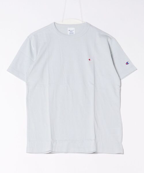 Champion(チャンピオン)の「【Champion】C3-X352 SHORT SLEEVE T-SHIRT / チャンピオン ワンポイントロゴ 半袖Tシャツ(Tシャツ/カットソー・メンズ・オートミール/ネイビー/ホワイト/ブラック/グレー/グリーン/ブルー/クリーム/レッド/サックスブルー/ブルー系/ベージュ・S/L/XL/M)」の9枚目の写真