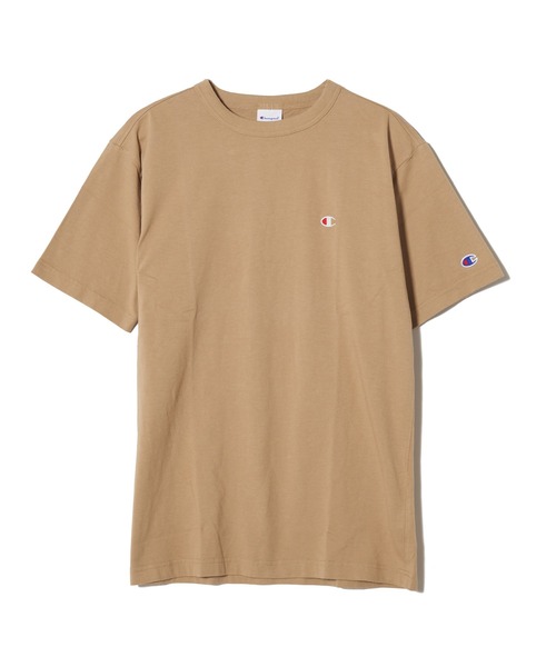 Champion(チャンピオン)の「【Champion】C3-X352 SHORT SLEEVE T-SHIRT / チャンピオン ワンポイントロゴ 半袖Tシャツ(Tシャツ/カットソー・メンズ・オートミール/ネイビー/ホワイト/ブラック/グレー/グリーン/ブルー/クリーム/レッド/サックスブルー/ブルー系/ベージュ・S/L/XL/M)」の4枚目の写真