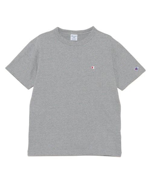 Champion(チャンピオン)の「【Champion】C3-X352 SHORT SLEEVE T-SHIRT / チャンピオン ワンポイントロゴ 半袖Tシャツ(Tシャツ/カットソー・メンズ・オートミール/ネイビー/ホワイト/ブラック/グレー/グリーン/ブルー/クリーム/レッド/サックスブルー/ブルー系/ベージュ・S/L/XL/M)」の1枚目の写真