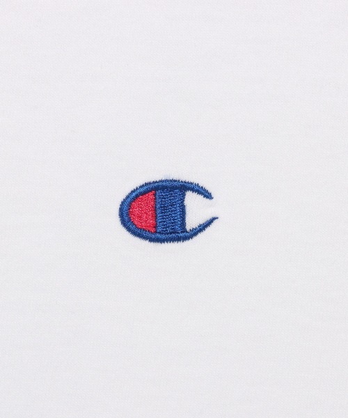 Champion(チャンピオン)の「【Champion】C3-X352 SHORT SLEEVE T-SHIRT / チャンピオン ワンポイントロゴ 半袖Tシャツ(Tシャツ/カットソー・メンズ・オートミール/ネイビー/ホワイト/ブラック/グレー/グリーン/ブルー/クリーム/レッド/サックスブルー/ブルー系/ベージュ・S/L/XL/M)」の21枚目の写真