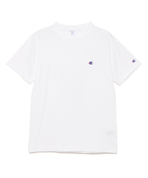 Champion(チャンピオン)の「【Champion】C3-X352 SHORT SLEEVE T-SHIRT / チャンピオン ワンポイントロゴ 半袖Tシャツ(Tシャツ/カットソー・メンズ・オートミール/ネイビー/ホワイト/ブラック/グレー/グリーン/ブルー/クリーム/レッド/サックスブルー/ブルー系/ベージュ・S/L/XL/M)」の16枚目の写真