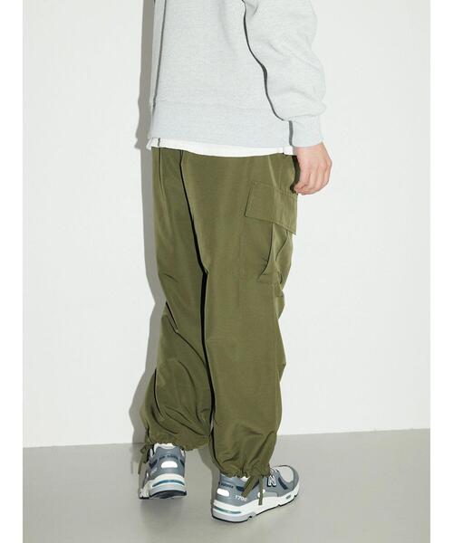 CRAFT STANDARD BOUTIQUE（クラフトスタンダードブティック）の「ポリエステルウェザーイージーカーゴパンツ（カーゴパンツ・メンズ・オリーブ/ブラック/グレー・L/M/XL）」の10枚目の写真