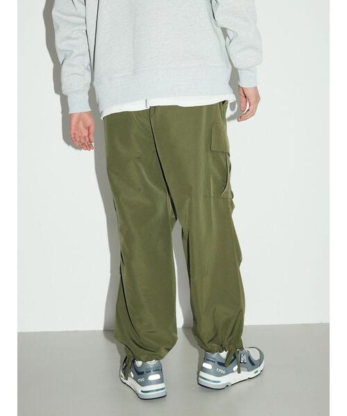 CRAFT STANDARD BOUTIQUE（クラフトスタンダードブティック）の「ポリエステルウェザーイージーカーゴパンツ（カーゴパンツ・メンズ・オリーブ/ブラック/グレー・L/M/XL）」の11枚目の写真