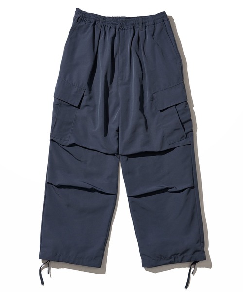 CRAFT STANDARD BOUTIQUE（クラフトスタンダードブティック）の「ポリエステルウェザーイージーカーゴパンツ（カーゴパンツ・メンズ・オリーブ/ブラック/グレー・L/M/XL）」の3枚目の写真