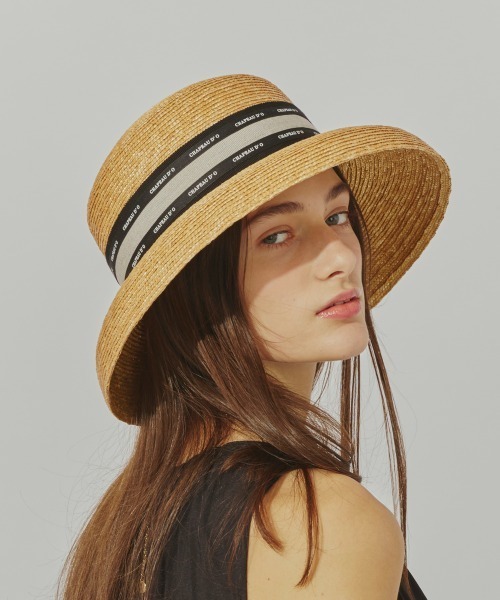 Chapeau d' O Straw-B Casablanca Logo / シャポードオー（ハット