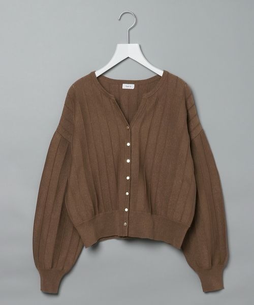 アイレットアミショートカーディガン（カーディガン/ボレロ）｜A
