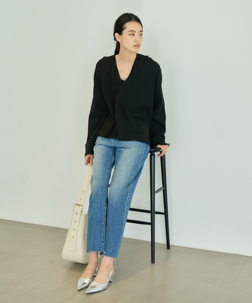 eL（エル）の「【eL】Back Belt Mules/189539（サンダル・レディース・ブラック/シルバー・MEDIUM/LARGE）」の18枚目の写真