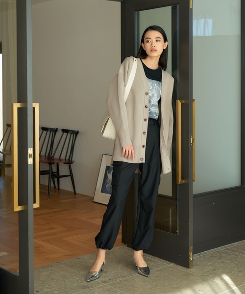 eL（エル）の「【eL】Back Belt Mules/189539（サンダル・レディース・ブラック/シルバー・MEDIUM/LARGE）」の5枚目の写真