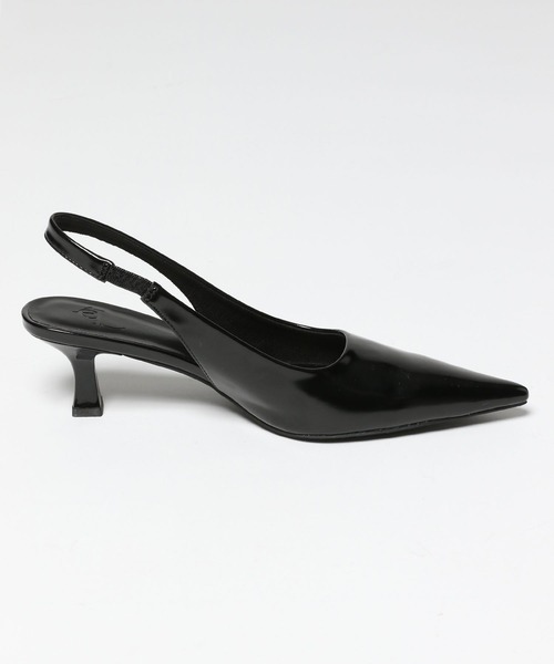 eL（エル）の「【eL】Back Belt Mules/189539（サンダル・レディース・ブラック/シルバー・MEDIUM/LARGE）」の15枚目の写真