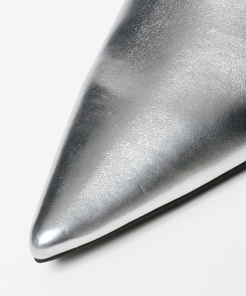 eL（エル）の「【eL】Back Belt Mules/189539（サンダル・レディース・ブラック/シルバー・MEDIUM/LARGE）」の13枚目の写真