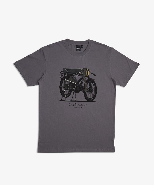 DEUS EX MACHINA(デウスエクスマキナ)の「FIREFLY TEE(Tシャツ/カットソー・メンズ・グレー/ブルー・SMALL/MEDIUM/LARGE)」の6枚目の写真