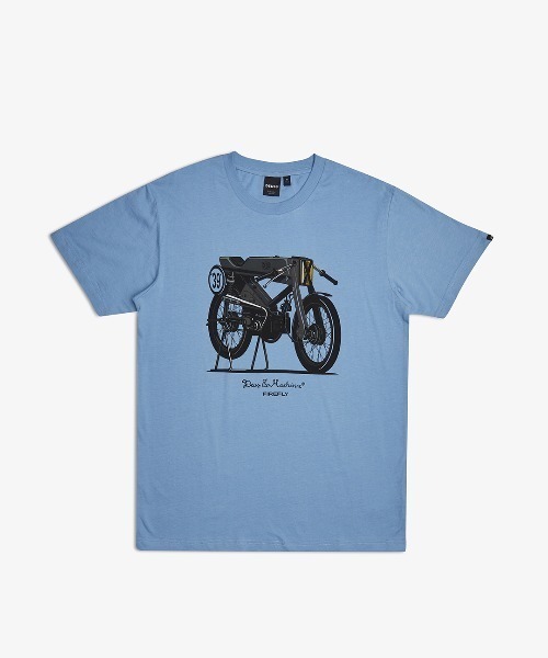 DEUS EX MACHINA(デウスエクスマキナ)の「FIREFLY TEE(Tシャツ/カットソー・メンズ・グレー/ブルー・SMALL/MEDIUM/LARGE)」の12枚目の写真