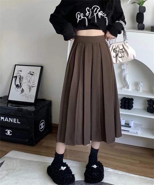 FREE STYLISTS（フリー スタイリスト）の「幅広プリーツスカート