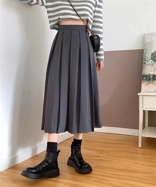 FREE STYLISTS（フリー スタイリスト）の「幅広プリーツスカート