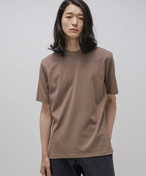 NANO universe（ナノユニバース）の「Anti Soaked 汗染み防止 クルーネックTシャツ（Tシャツ/カットソー・メンズ・ホワイト/ブラック/ネイビー/グレー系その他4/チャコール/ブラウン・S/M/L/XL）」の17枚目の写真