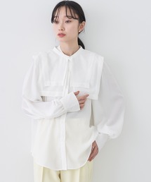 earth music&ecology | 2WAYビッグカラーブラウス(シャツ/ブラウス)