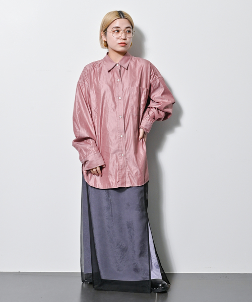 CITYSHOP シャツ CITYSHOP（シティーショップ）の「SHINY シャツ（シャツ/ブラウス