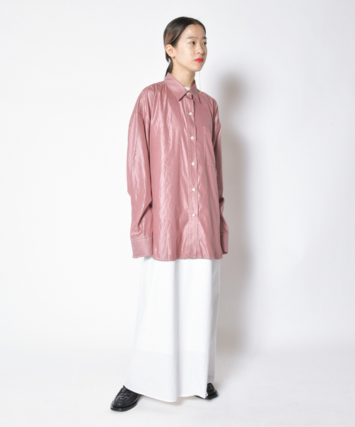 CITYSHOP（シティーショップ）の「SHINY シャツ（シャツ/ブラウス