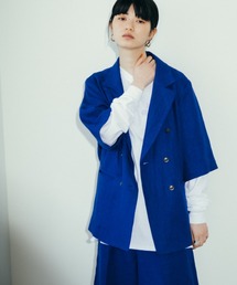 mici | (mici)ハーフスリーブジャケット(テーラードジャケット)