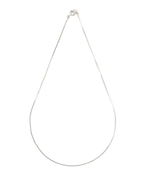 Ray BEAMS（レイビームス）の「Ray BEAMS / 細 スネークチェーン ネックレス（ネックレス・レディース・シルバー/ゴールド・ONE SIZE）」の2枚目の写真