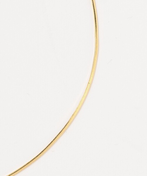 Ray BEAMS（レイビームス）の「Ray BEAMS / 細 スネークチェーン ネックレス（ネックレス・レディース・シルバー/ゴールド・ONE SIZE）」の4枚目の写真